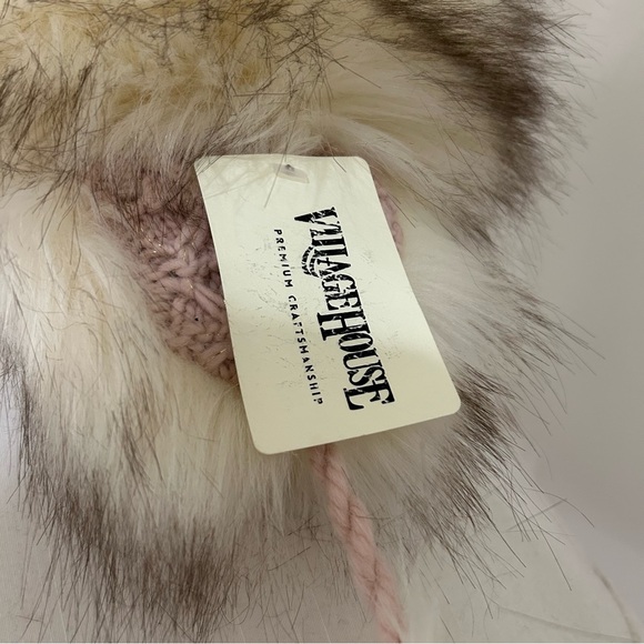 Village House Women’s Bajka Faux Fur Earflap Hat Made In Poland Pink One Size - Picture 4 of 8